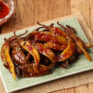 수미푸드몰 양념 고추 장아찌 200g 밑반찬 반찬