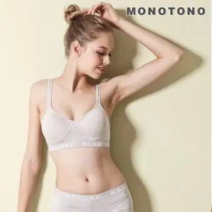 에어매쉬패드 고탄력 흡한속건 스포츠브라_로고밴드