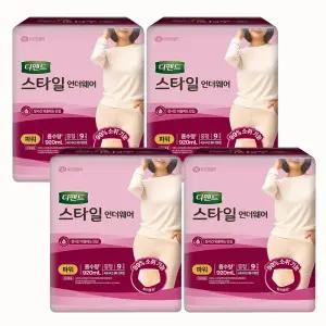 디펜드 스타일 언더웨어 여성 파워 중형 9개입 x 4팩(총36개)