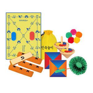 TR 전통민속놀이 5종세트 KC인증 보관가방 명절놀이