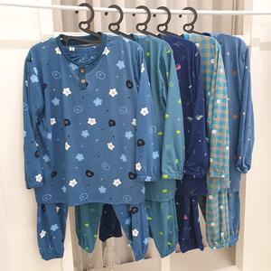 키즈클럽 주니어 남아용 보들보들한 피치기모 캐릭터 상하세트 아동잠옷 파자마세트