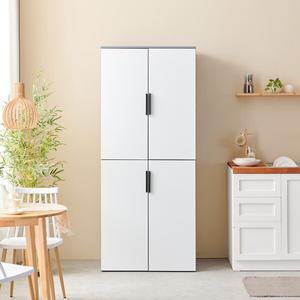 몽크 냉장고형 광폭 팬트리장 800 상하부 4도어 수납장_TB21F155