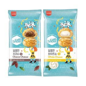 [삼립]슈 6개(초코슈150gx3개+화이트슈150gx3개)/아이스슈 홈런볼 디저트 아이스크림 빵 슈크림 붕어빵