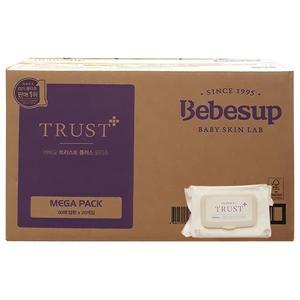 베베숲 트러스트 플러스 물티슈(캡형) 80매x20개