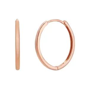 [모아르] 14K 귀걸이 원터치 링 민자 링 17mm