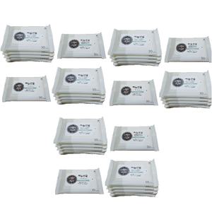 하늘선물 휴대용 물티슈 10매 30개 판촉 선물 작은 소형 미니 교회 전도 학원 홍보