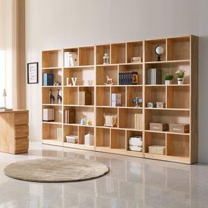 [기타]프로미스 UV도장 고무나무 원목책장 600 / 800 / 1000 서재책장