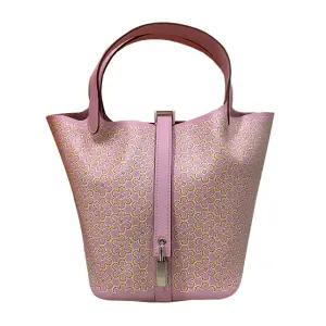 PICOTIN 피코탄 락 럭키 데이지 18 백 프린티스 스위프트 U각인 (H083546CKAC) [당일]