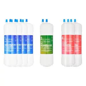 CHP-260L 정수기필터 코웨이 호환 1년세트 [6인치 4+1+2 중공사막]