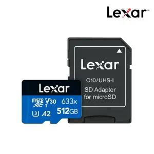 렉사 512GB micro SD 633X 메모리 카드