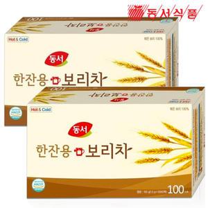 동서식품 한잔용 보리차 100T 2개 (200티백)