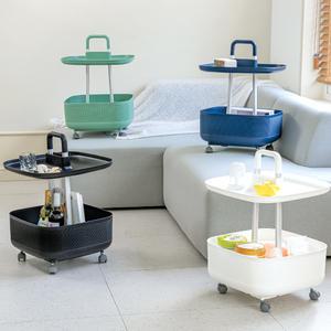 인블룸 노마디카 이동식 2단 선반 트롤리 4color