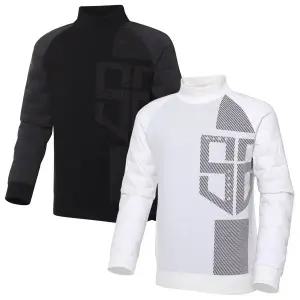 [와이드앵글](광주신세계)(WMW23K17) 남성 CO PRO 다운 슬리브 하프넥 방풍 스웨터