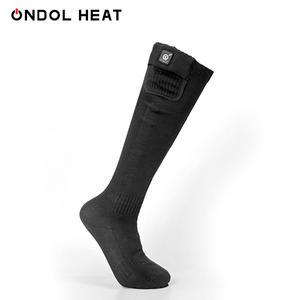 세이비어 더 블랙 롱 온돌히트 발열양말 배터리포함