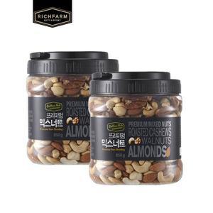 [리치팜너트]프리미엄믹스넛 850g x 2통