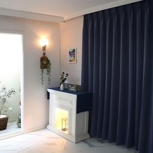 다하임 헬싱키 양면 암막커튼 BS23 2배나비주름 150x240