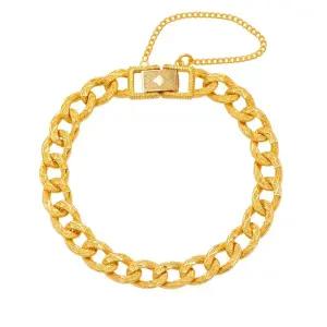 갤러리아 남자 순금 체인 팔찌 반짝 라운드 24K 37.5g 18K장식