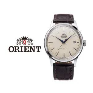 오리엔트 밤비노 남성 오토매틱 가죽 패션시계 RA-AC0M04Y30B