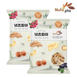 [넛츠피아] 호두 분태 500g x 2봉 (총 1kg) 견과류