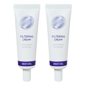 듀이셀 필터링 크림 선크림 SPF50+ 40ml 2개