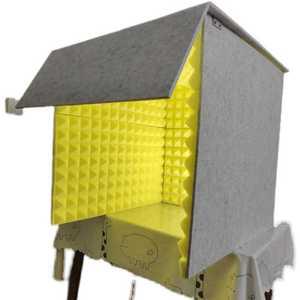 조립식방음부스 미팅룸 공부 방송 간이 800x760x800mm