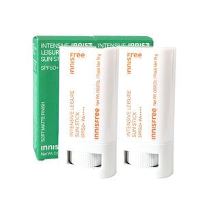 이니스프리 인텐시브 레져 선스틱 SPF50+PA++++18g x2개