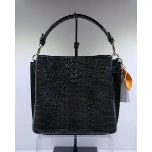 [에스콰이아](마산점)악어버킷백 EHBFHB029BK