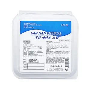 대한위재 알콜스왑 200매 알콜솜 소독솜