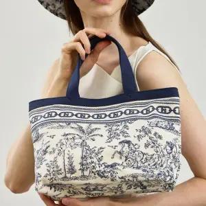 갤러리아 헤지스핸드백 HIWA4E301N2 [뜨왈드주이] 캔버스 에코 미니토트백