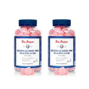 닥터브라이언 비오틴 5000 복숭아맛, 100구미, 2개