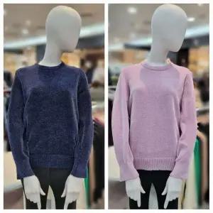 갤러리아 오버핏 벨벳 니트 풀오버 VOBBL3WA151