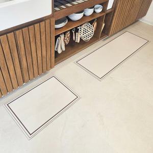 투투파파 3세대 빨아쓰는 규조토 주방 욕실 화장실 현관 싱크대 부엌 미끄럼방지 발매트 러그 60x40+120x40