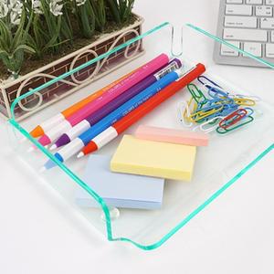 다용도 일상수납함 아크릴 수납 정리함 트레이