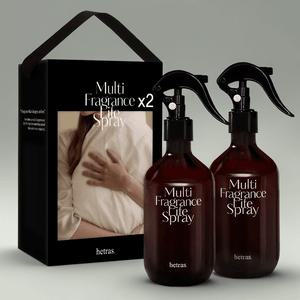 헤트라스 섬유탈취제 멀티프래그런스 라이프 스프레이 탈취제 300ml × 2p × 호텔우드