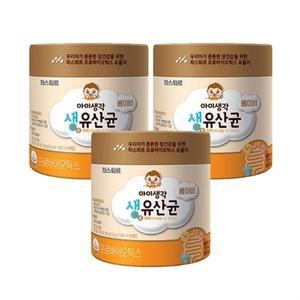 파스퇴르 아이생각 베이비 생 유산균 60포 3개 6개월분 sj