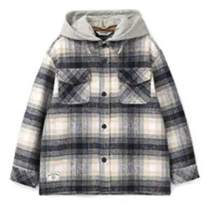 [대구백화점] [레노마키즈] 남아 후드 탈착 겨울 체크 점퍼(R2441J009)