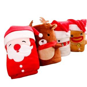 크리스마스 예쁜 무릎 담요 극세사 이불 블랭킷 학교 학생 관공서 행사 이벤트 단체 선물