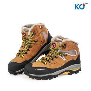 [K2세이프티]코오롱글로벌 F-69W 방한 안전화 보아털 안감 겨울 작업화 방한화