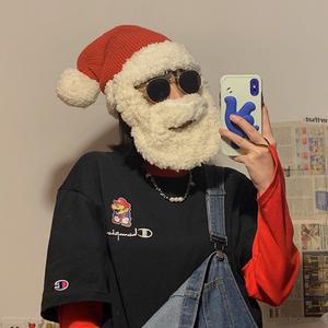 크리스마스 이벤트 파티 옷 산타걸 산타 코스프레 코스튬 모자 복장 산타복 연말 산타클로스 가면 수염