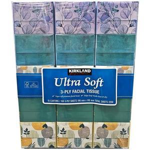 커클랜드 시그니춰 미용 티슈(3겹) 150매 x 15