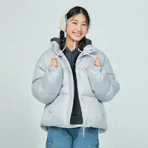 [소이] 여자 겨울이월 글로시크롭웰론점퍼(24W0153)