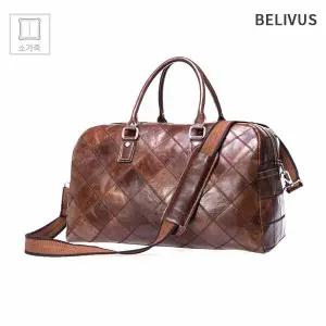 빌리버스 남성 보스턴백 BJI367 가죽 여행용 튼튼한 레져 가방