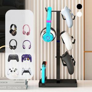 [BZFI8474_51BE]게임 컨트롤러 헤드셋 진열대 대형 정리