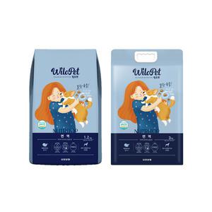 유한양행  [윌로펫] 뉴트리탑 면역 1.2kg, 3kg 육즙팡팡, 면역쑥쑥 기호성좋은 전연령 소프트사료