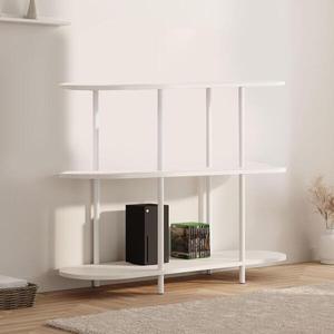 [아트박스]/가구느낌 아노 라운드 선반 3단 수납 진열장 1000