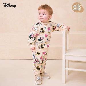 [밀크마일] [디즈니]베이비 미키와친구들 뮤직상하복