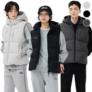 [체이스컬트] 공용 AIR 볼륨 후드 VEST/3Color