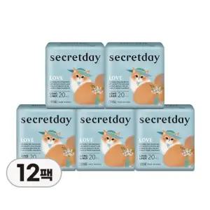 시크릿데이 러브 롱라이너 20PX12팩
