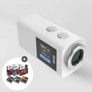 나이스캐디 뮤즈 초소형 레이저 거리측정기 파우치 세트 + 볼빅 마블세트