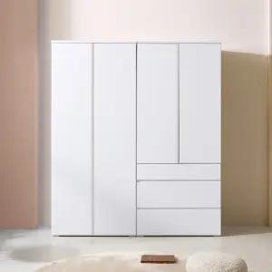 루미스 1600 옷장 세트 (2단옷봉옷장+3단서랍옷장) DF924893